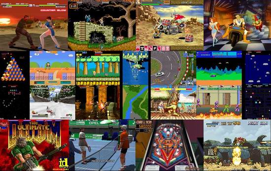 arcade video game bj