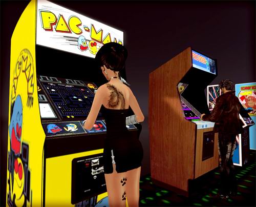 arcade game wrestling women